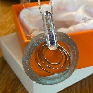 Roman glass necklace